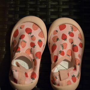 Pink Strawberry Kids Water Shoes